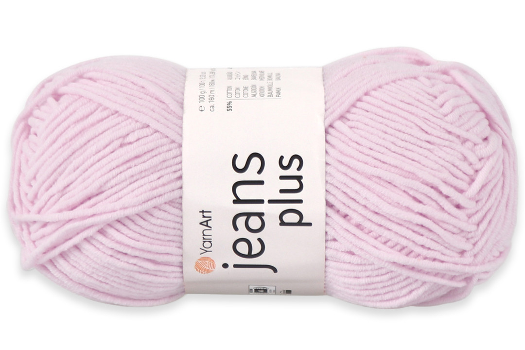 YarnArt Jeans Plus, Ніжно-рожевий No74
