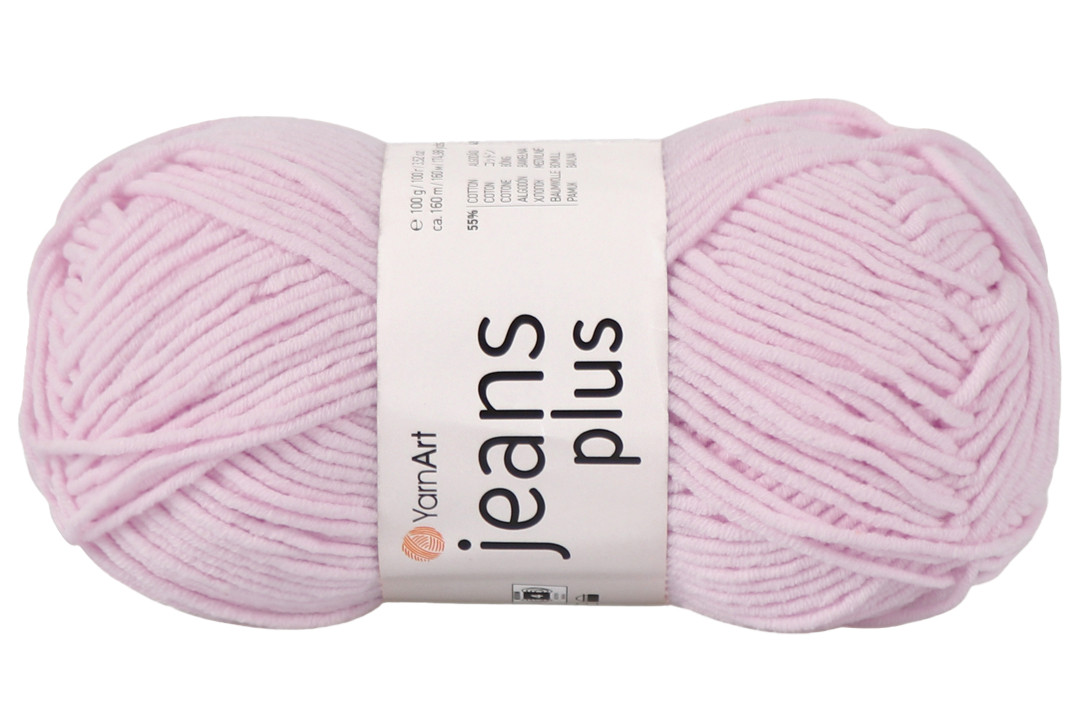 YarnArt Jeans Plus, Світло-рожевий No18