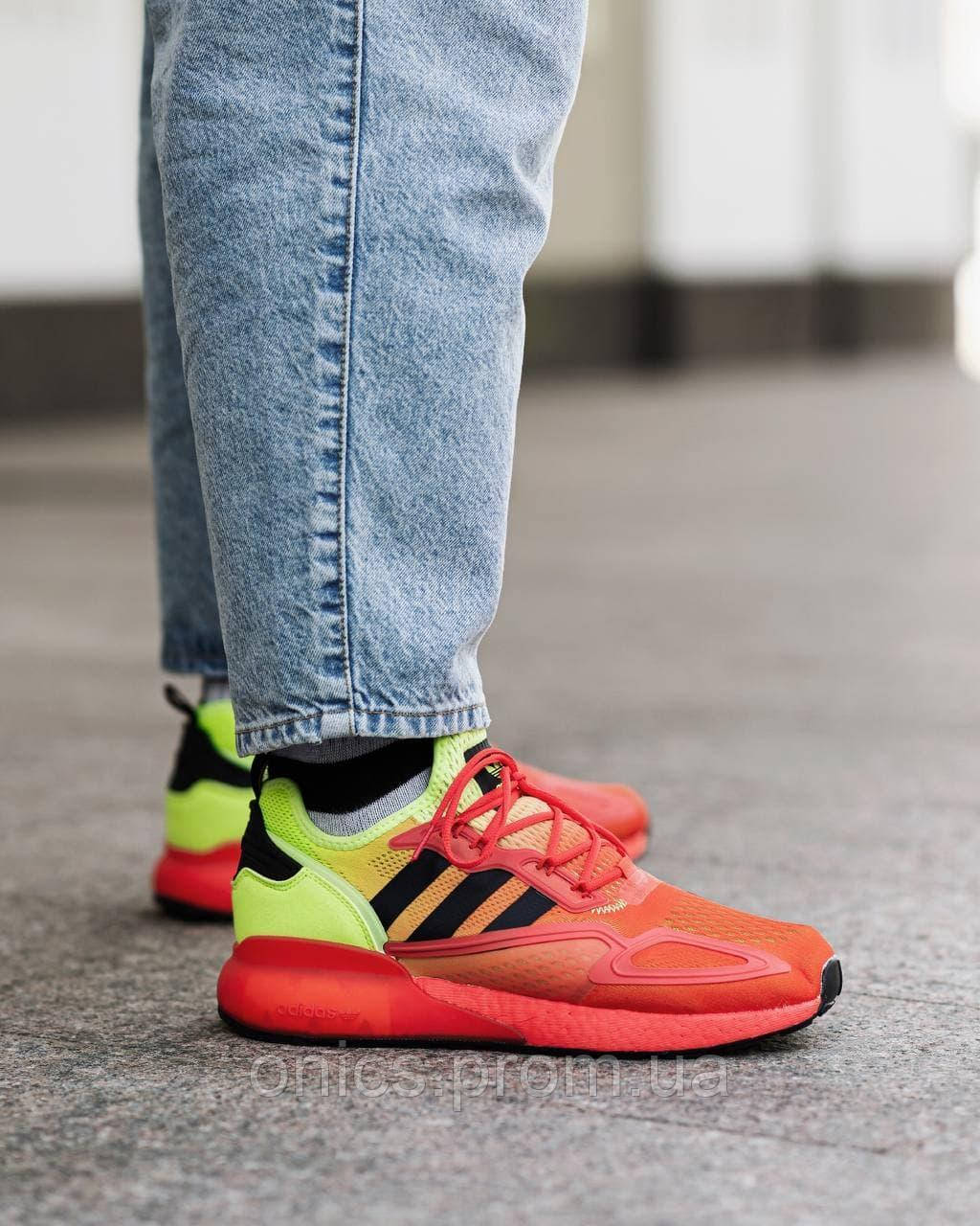 Adidas ZX 2K Boost Solar Yellow Hi-res Red хорошее качество кроссовки и кеды хорошее качество Размер 42 - фото 5 - id-p1946637265