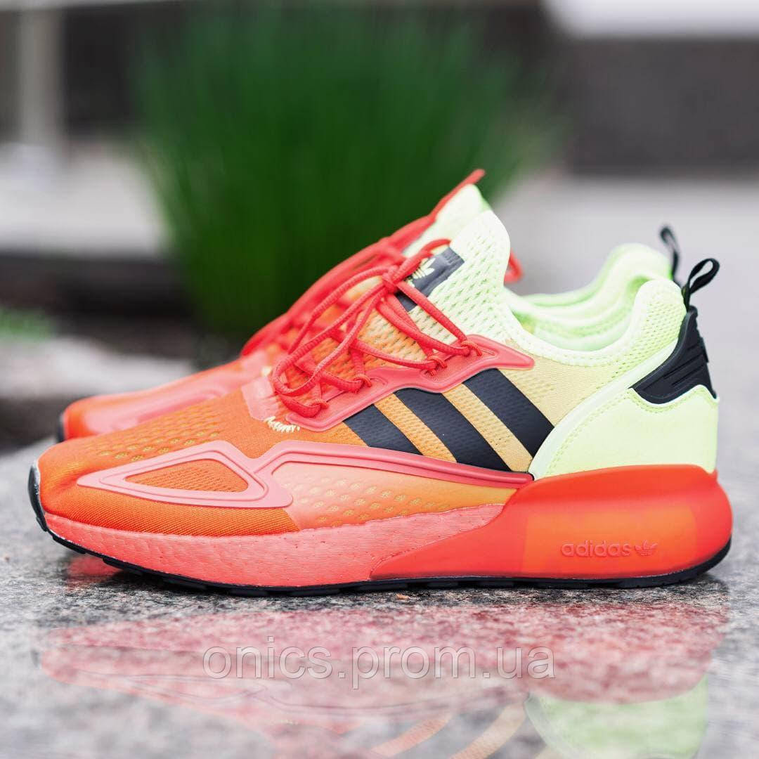 Adidas ZX 2K Boost Solar Yellow Hi-res Red хорошее качество кроссовки и кеды хорошее качество Размер 44 - фото 2 - id-p1946637267