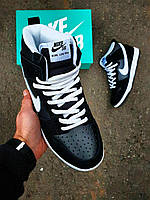 Nike SB Dunk High Black White хорошее качество кроссовки и кеды хорошее качество Размер 41