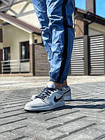 Nike Air Jordan Retro 1 Low Grey Black White хорошее качество кроссовки и кеды хорошее качество Размер 39