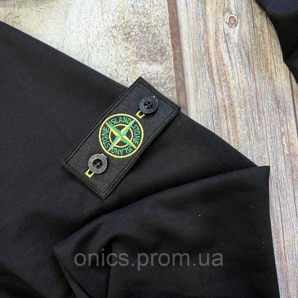 Костюм Stone Island черный хорошее качество - фото 9 - id-p1946556089