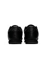 Reebok Classic Leather All Black кроссовки и кеды хорошее качество Размер 46