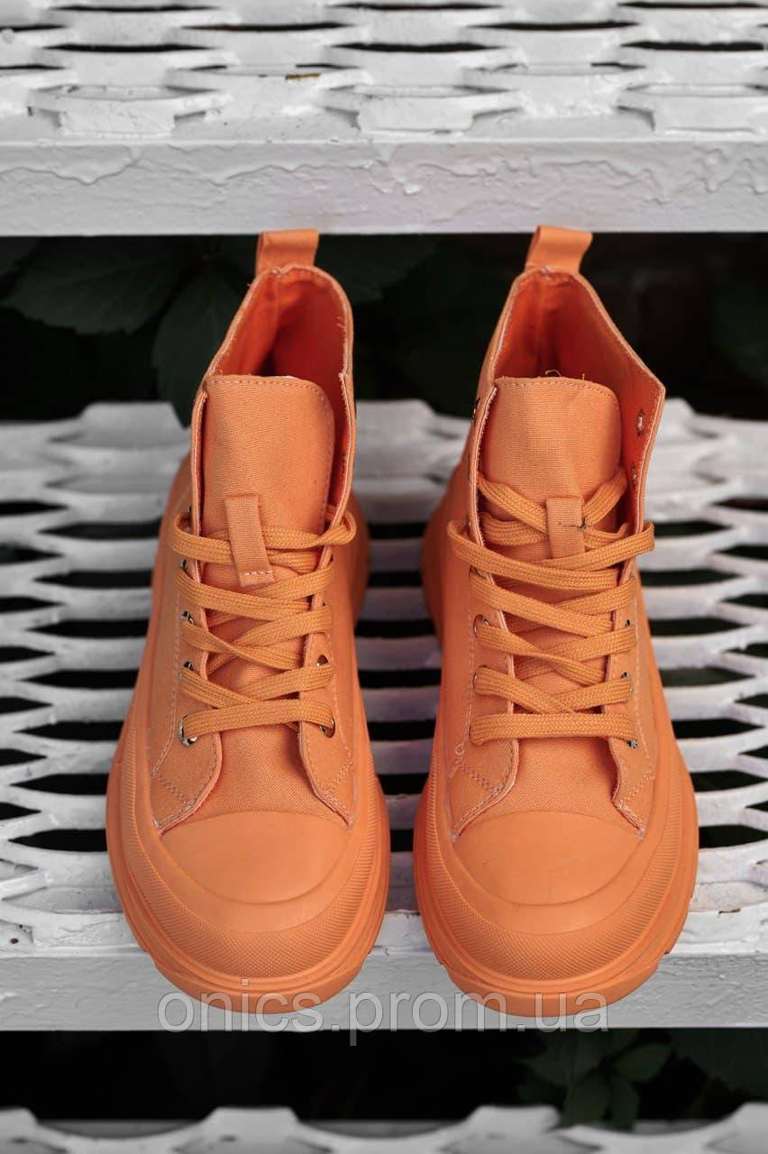 No Brand Boots Orange хорошее качество кроссовки и кеды хорошее качество Размер 36 - фото 1 - id-p1946578020