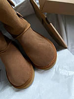 UGG Bailey Button Triplet II High Caramel хорошее качество кроссовки и кеды хорошее качество Размер 36