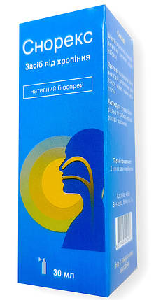 Снорекс - спрей від хропіння, полегшує дихання, фото 1