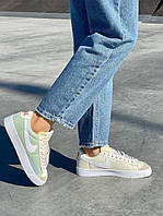 Nike Blazer Low 77 Vintage Leather Green Beige хорошее качество кроссовки и кеды хорошее качество Размер