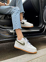 Nike Air Force 1 White Green v2 хорошее качество кроссовки и кеды хорошее качество Размер 36