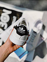 Adidas Stan Smith White Black 3 хорошее качество кроссовки и кеды хорошее качество Размер 46