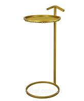 Столик кофейный золотой металлический 320*800мм Kompred OL012/1