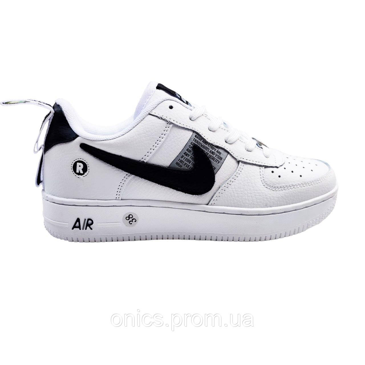 Жіночі кросівки Nike Air Force 1 Utility White/Black хорошее качество Размер 38(24см), - фото 6 - id-p1946575780