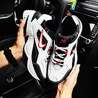 Кросівки Nike M2K Tekno white black білі з чорним та червоним хорошее качество Размер 37(23см)