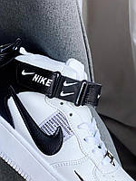 Nike Air Force 1 High Black White TM хорошее качество кроссовки и кеды хорошее качество Размер 44