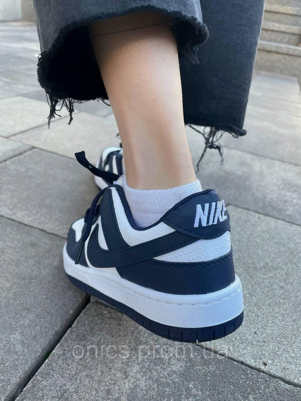 Nike SB Dunk Low Blue White хорошее качество кроссовки и кеды хорошее качество Размер 37 - фото 3 - id-p1946587744