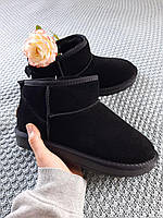 UGG Ultra Mini Black No Logo хорошее качество кроссовки и кеды хорошее качество Размер 36