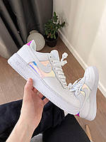 Nike Air Force 1 Low White Silver хорошее качество кроссовки и кеды хорошее качество Размер 36