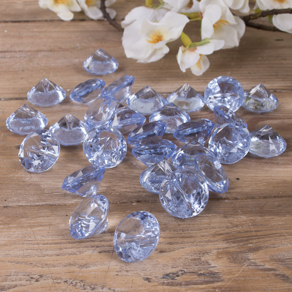 Камінчики - діаманти голубі