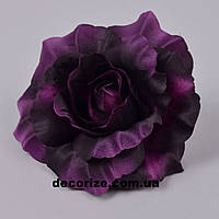 Головка троянди темно - фіолетова