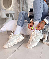 Adidas Yeezy Boost 500 Bone White хорошее качество кроссовки и кеды хорошее качество Размер 43