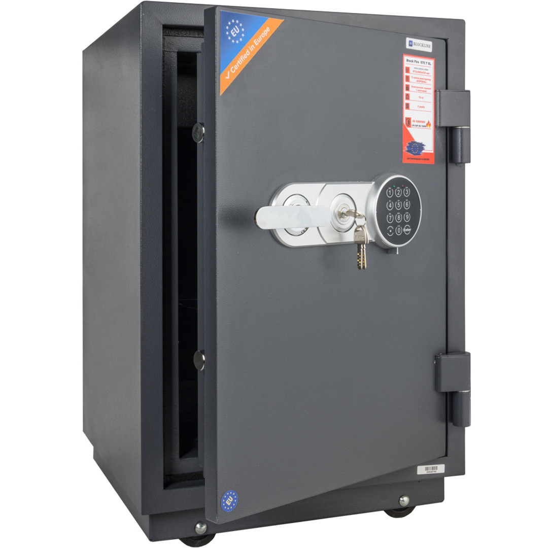 Вогнестійкий сейф BLOCKLINE Block Fire 670 T EL