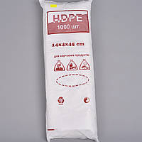 Пакети фасування HDPE 14х4х45 (10000шт)