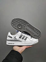 Adidas Forum Refined White Grey хорошее качество кроссовки и кеды хорошее качество Размер 45