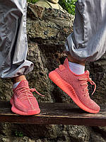 Adidas Yeezy Boost 350 Coral (Рефлективні шнурки) хорошее качество кроссовки и кеды хорошее качество Размер
