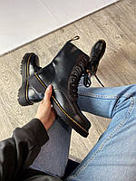 Dr. Martens 1460 Black Yellow No Logo хорошее качество кроссовки и кеды хорошее качество Размер 36