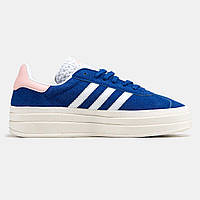 Adidas Gazelle Bold Blue White хорошее качество кроссовки и кеды хорошее качество Размер 36