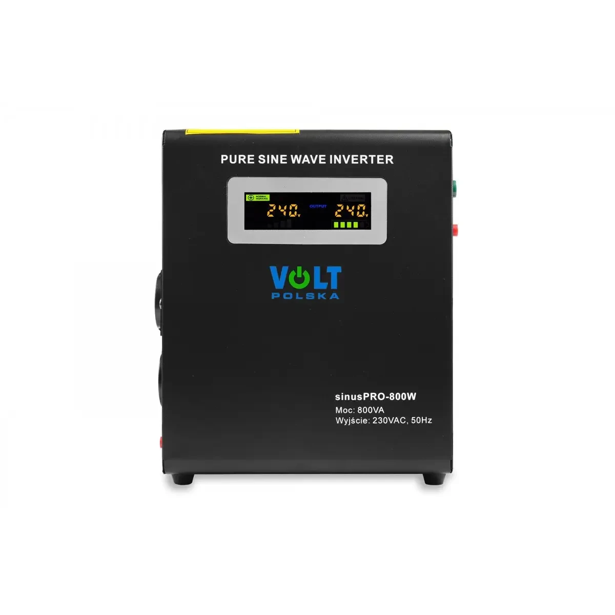 Преобразователь напряжения Volt Polska Sinus Pro Ибп для квартиры 800W (Дбж с чистой синусоидой) - фото 1 - id-p1946679737