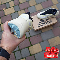 Светящиеся мужские кроссовки белого цвета Adidas Yeezy 700 V3 Azael хорошее качество