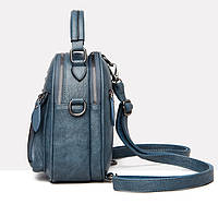 Женский мини рюкзак сумка кенгуру эко кожа, маленький рюкзачок сумочка хорошее качество