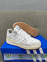 Adidas Forum Low White Grey Beige хорошее качество кроссовки и кеды хорошее качество Размер 36