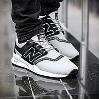 New Balance 247 Grey White Black хорошее качество кроссовки и кеды хорошее качество Размер 44