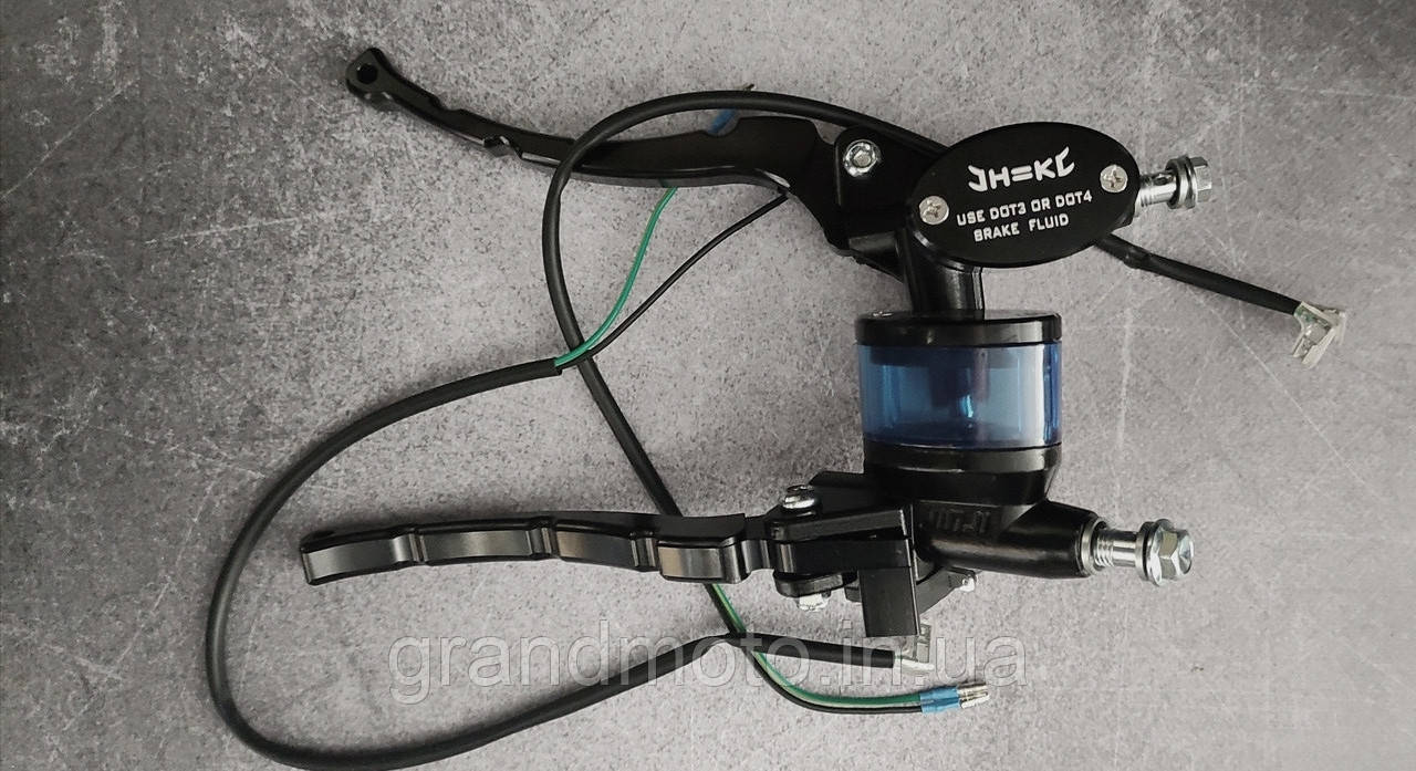 Високоякісний комплект гідравлічних ручок зчеплення й гальма для мотоцикла, фото 1