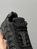 Nike Air Max 95 Full Black кроссовки и кеды хорошее качество Размер 36 хорошее качество