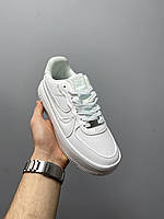 Nike Air Force 1 PLT.AF.ORM Full White кроссовки и кеды хорошее качество Размер 38