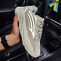 Кросівки Adidas Yeezy Boost 700 Light Grey Reflective світло сірі хорошее качество Размер 42(25см),