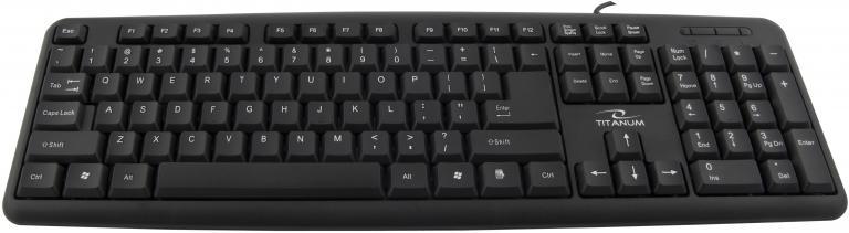 Дротова клавіатура Esperanza TK101UA (Black), фото 1