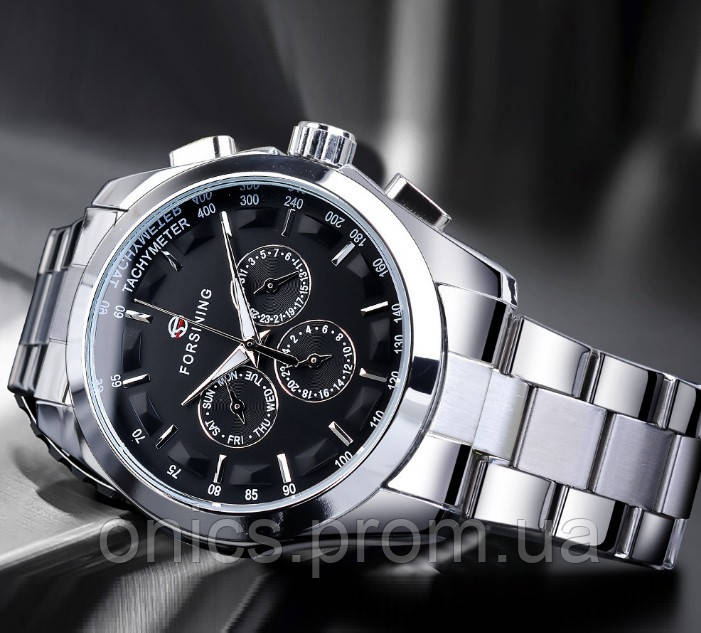 Мужские механические наручные часы Forsining S899 люкс качество механика хорошее качество - фото 7 - id-p1946667823