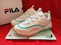 Fila Ray White Mint Rose хорошее качество кроссовки и кеды хорошее качество Размер 36