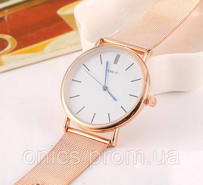 Женские наручные часы с позолотой хорошее качество - фото 1 - id-p1946667845