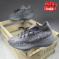 Кроссовки для бега и фитнеса Adidas Yeezy Boost 380 черного цвета 37 хорошее качество