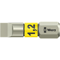 Бита прямая WERA нержавеющая сталь 1.2×6.5×25 мм