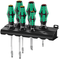 Набор отверток WERA KRAFTFORM PLUS 334 SK/6 RACK, 6 предм.