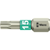 Бита WERA 3867/1 TS TORX® нержавеющая сталь TX15×25 мм
