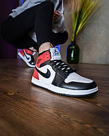 Nike Air Jordan 1 Retro High Off-White Logo Jordan хорошее качество кроссовки и кеды хорошее качество Размер
