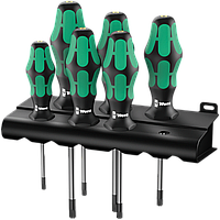 Набор отверток WERA KRAFTFORM PLUS 367/6 TORX HF с фиксирующей функцией 6 шт