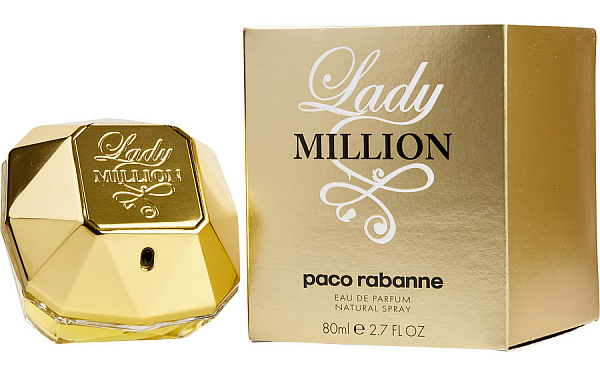 Парфумована вода Paco Rabanne Lady Million для жінок — edp 80 ml